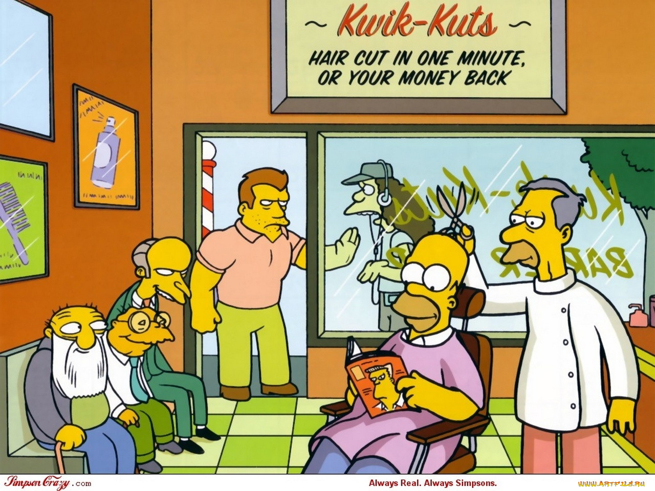 , the, simpsons